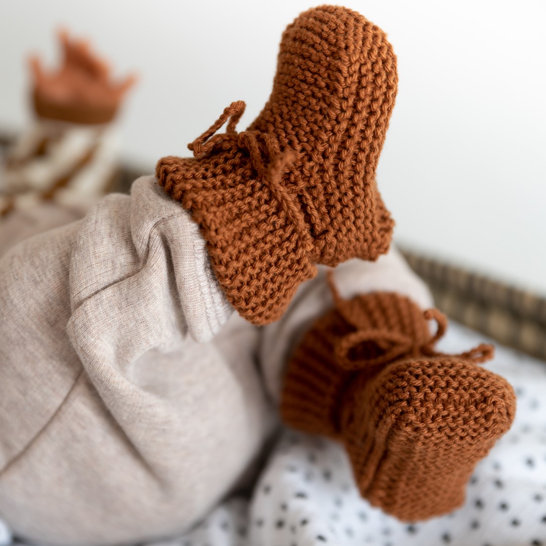 Baby Knit Booties