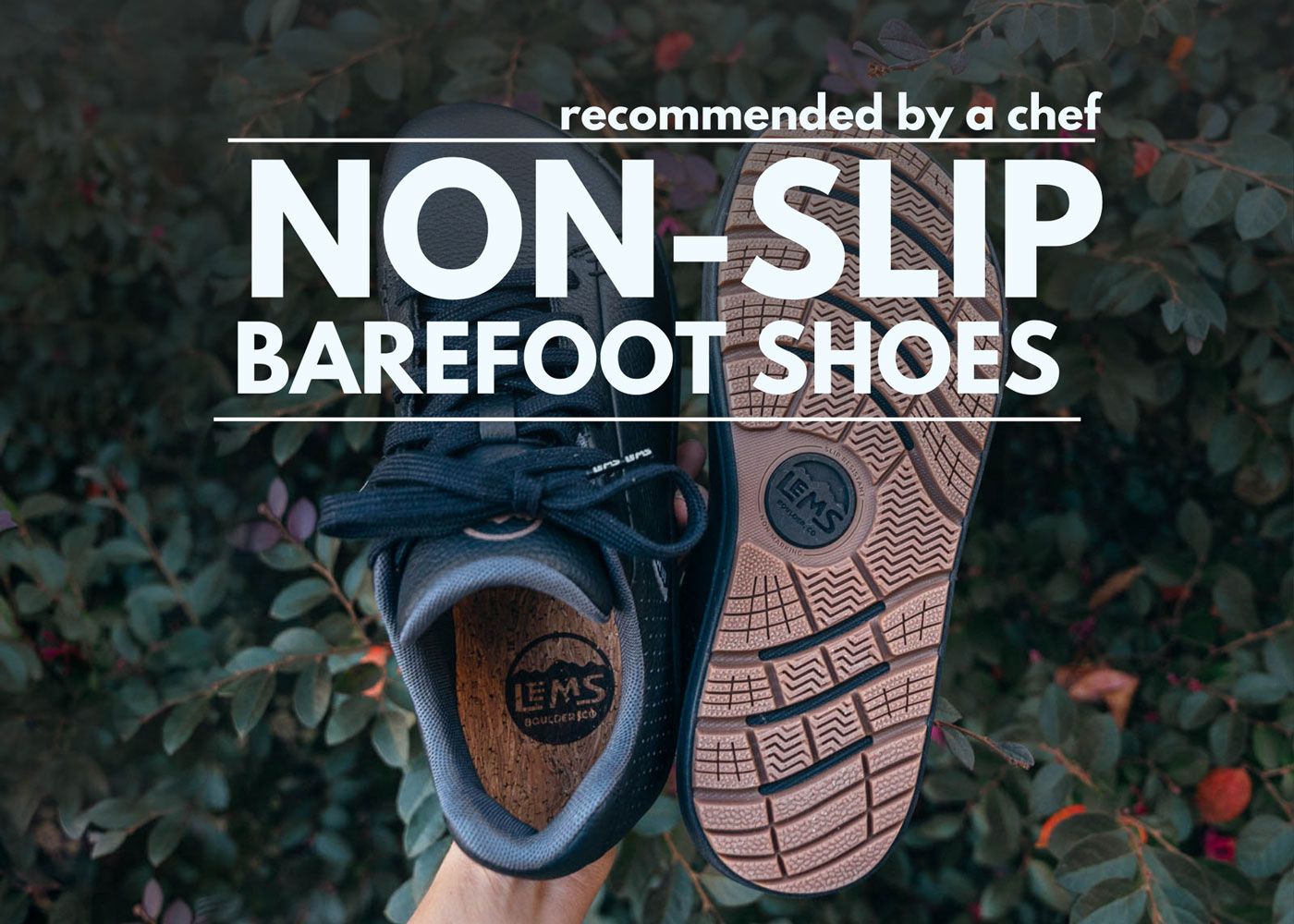 · Barefoot Sandals for Chefs