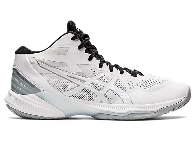 Asics Men'S Sky Elite Flytefoam 2 Volleyball Shoes, 9, White/Pure Silver: Ultimate Performance and Style